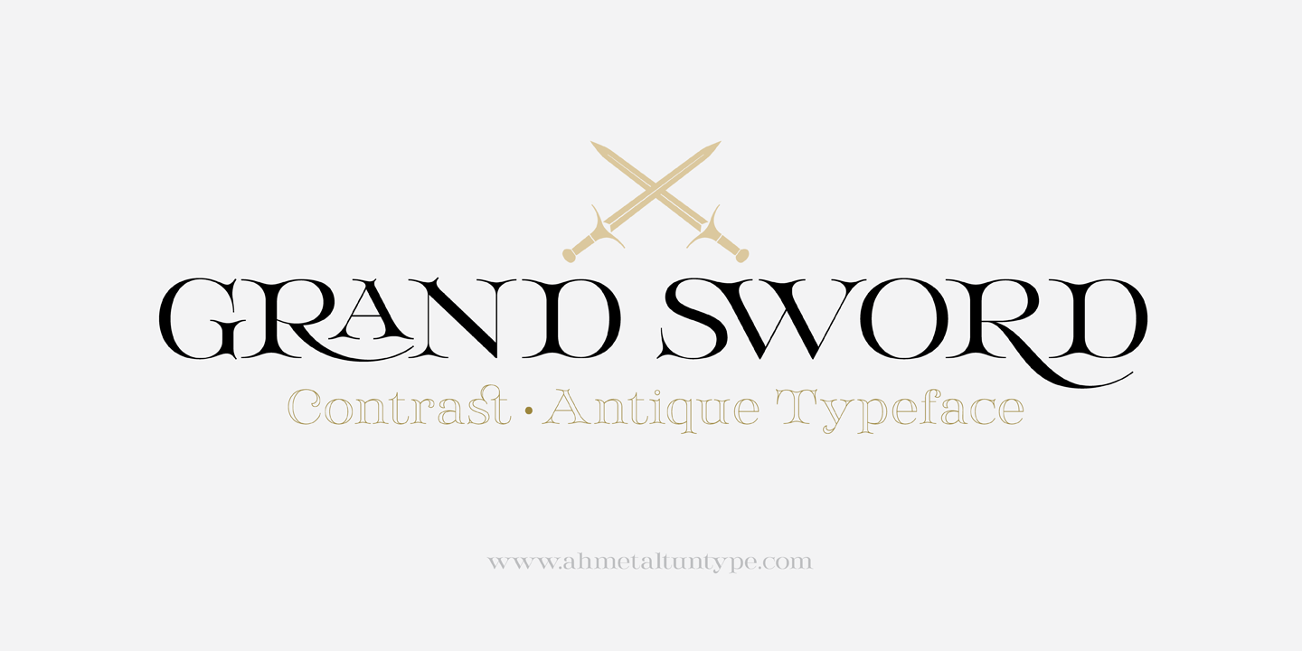 Font Grand Sword